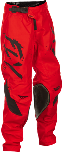 Pantalón Fly Kinetic Stoke Rojo Negro 2025 Niño