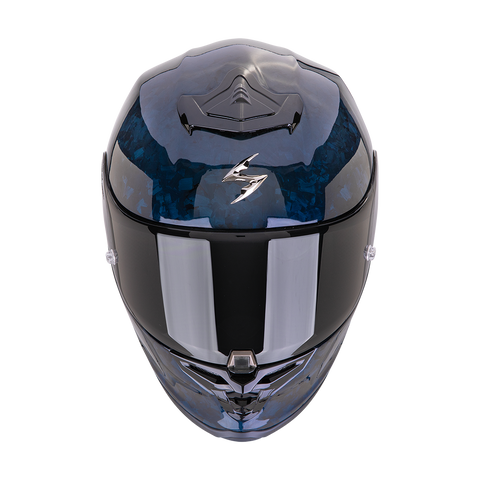 Casco Scorpion EXO-R1 Evo Onyx Air Carbon Azul