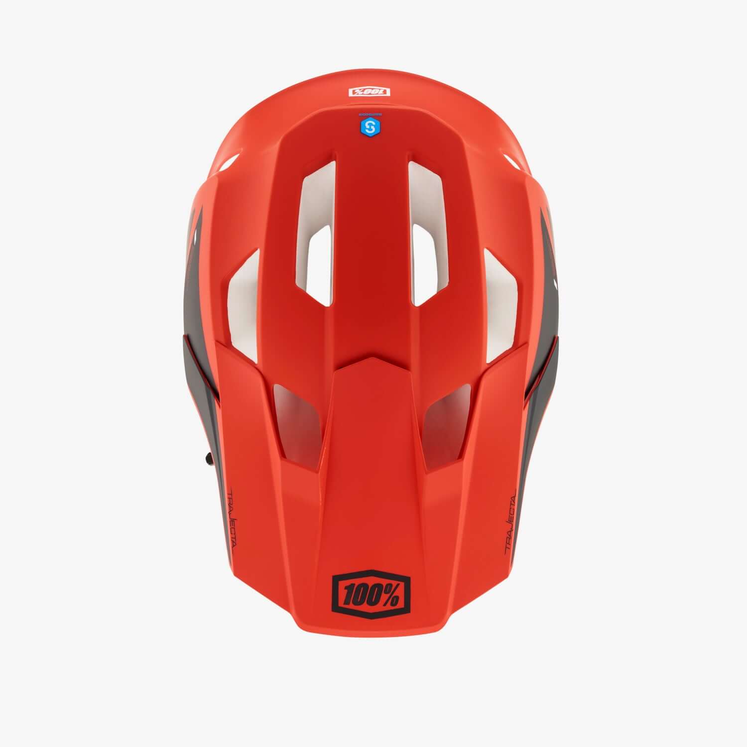 Casco 100% Trajecta W Fidlock Cargo Rojo Fluo