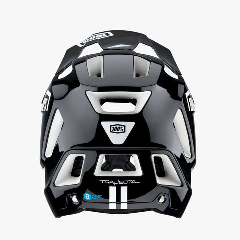 Casco 100% Trajecta W Fidlock Negro/Blanco