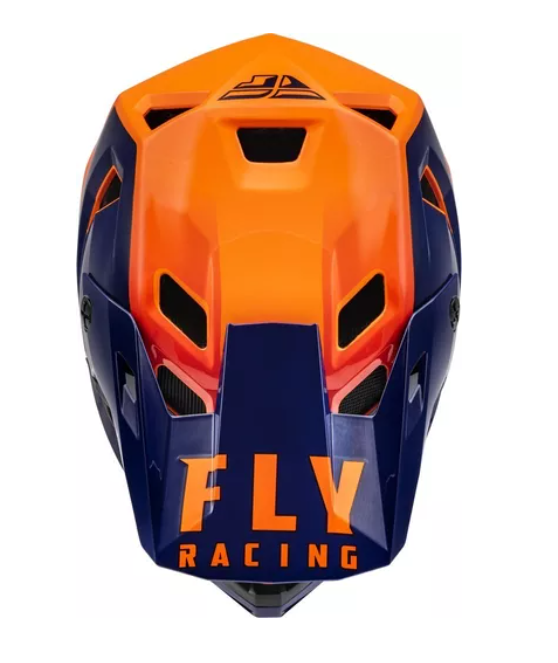 Casco Fly Rayce Navy/Naranja/Rojo