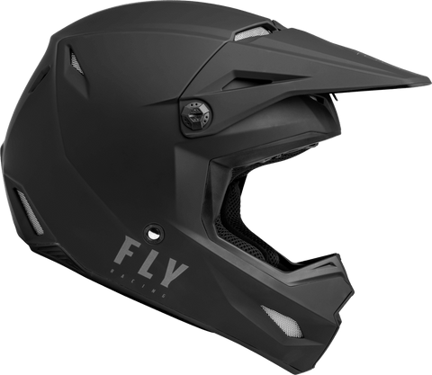 Casco Fly Kinetic Solid Negro Mate