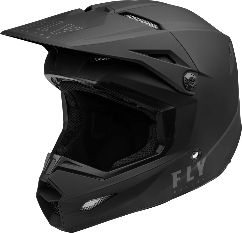 Casco Fly Kinetic Solid Negro Mate