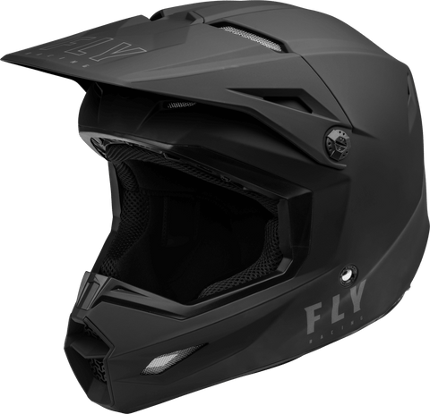 Casco Fly Kinetic Solid Negro Mate