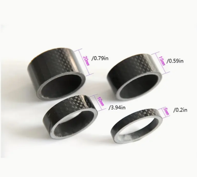 Espaciador Carbono Para Tenedor 1/8"