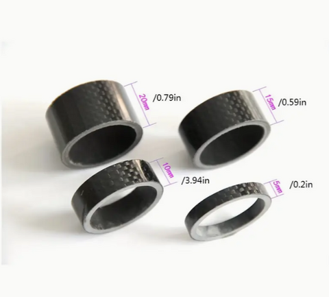 Espaciador Carbono Para Tenedor 1/8"