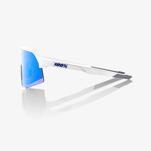 Gafas 100% S3 Mate Blanca Lente Hiper Azul Espejo