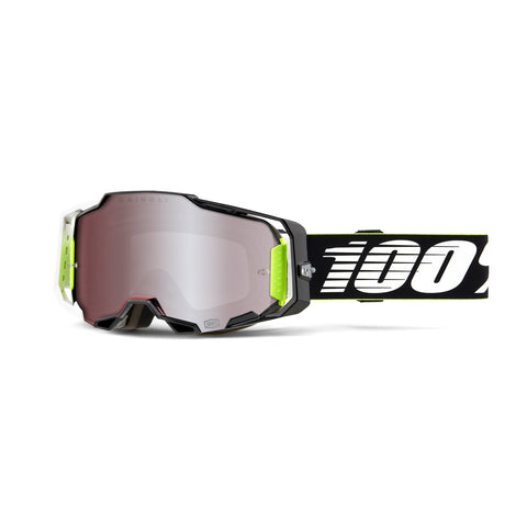 Goggle 100% Armega RACR Lente Hiper Silver Espejo