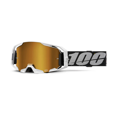 Goggle 100% Armatic RapidRacer Lente Dorado Espejo