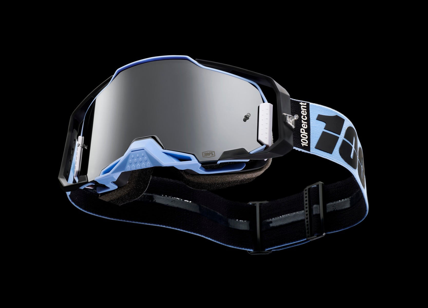 Goggle 100% Armega Petros Lente Silver Espejo