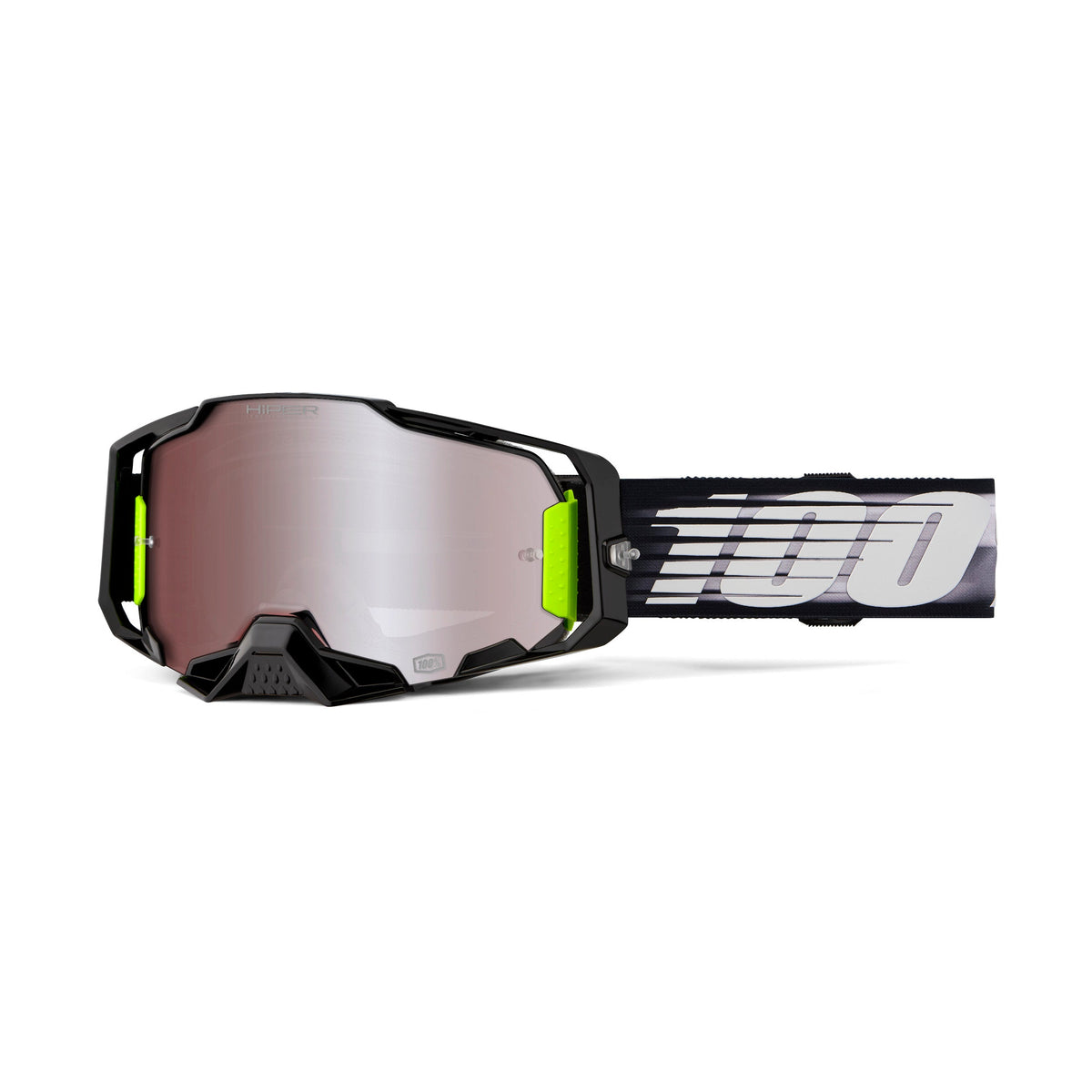 Goggle 100% Armega Lightspeed Lente Hiper Silver Espejo