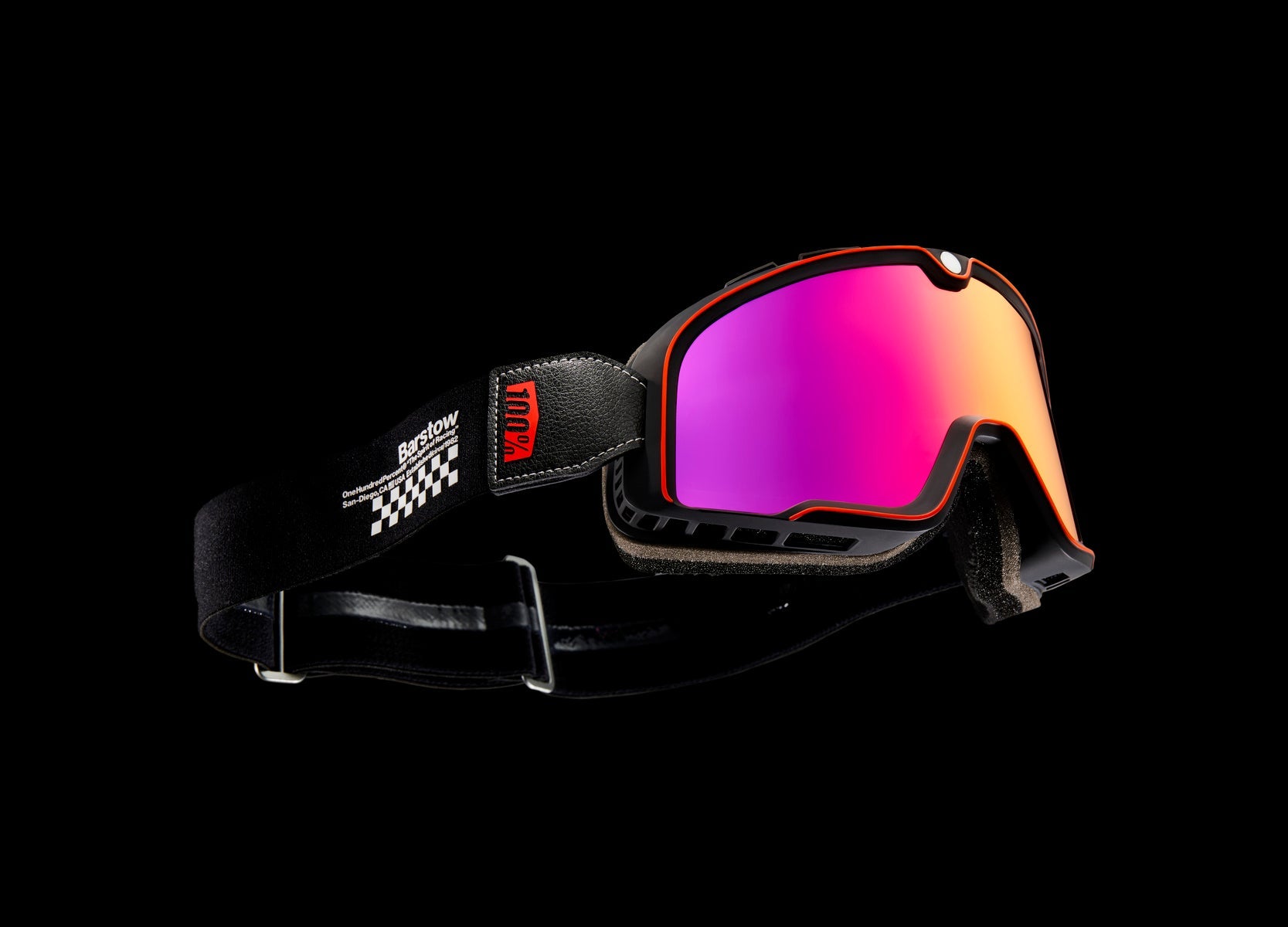 Goggle 100% Barstow Erban Lente Rojo Oscuro Espejo