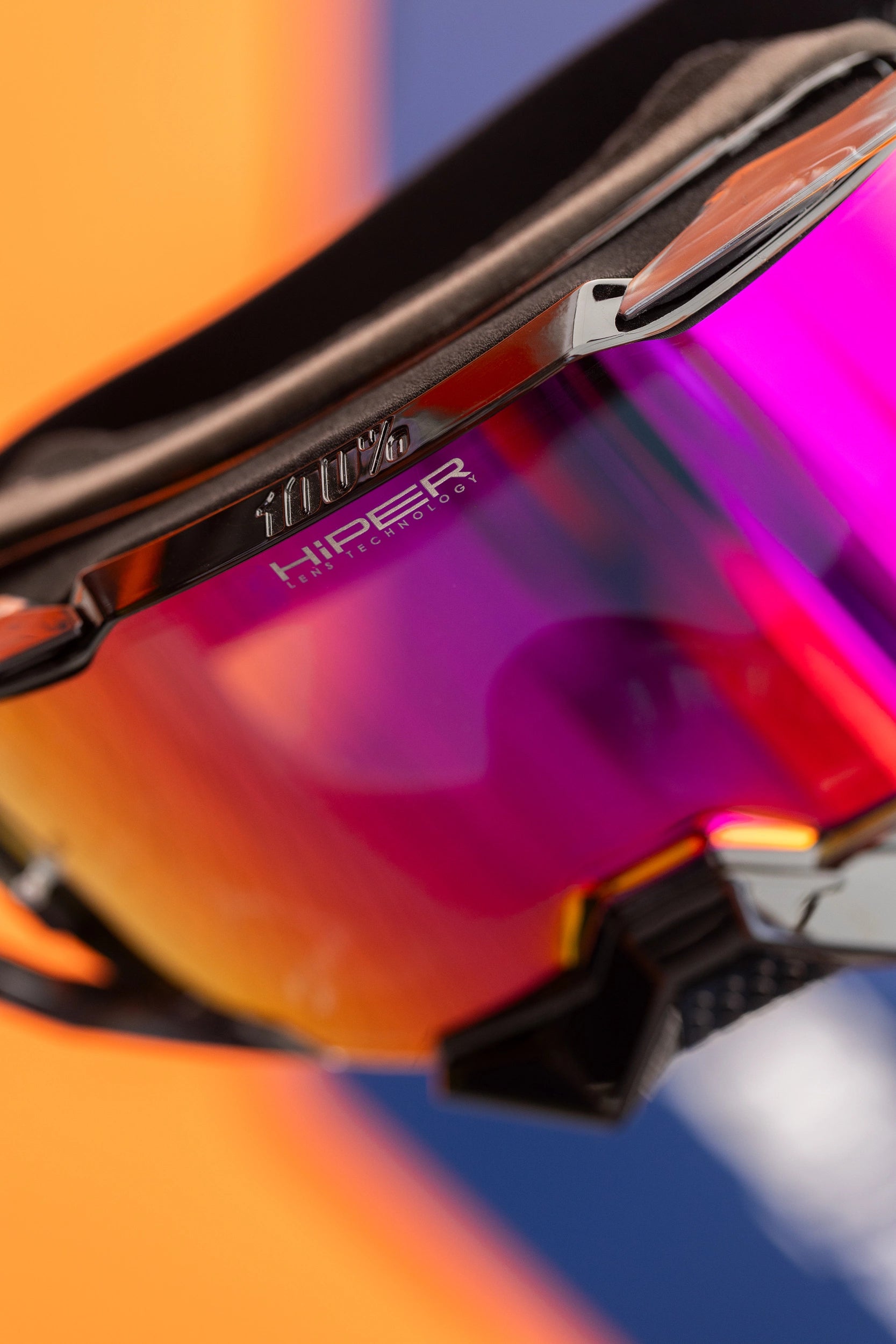Goggle 100% Armega Crenshaw Lente Hiper Purpura Espejo