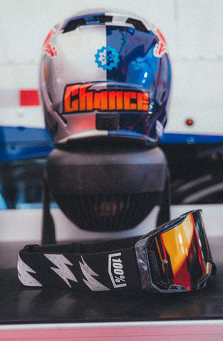 Goggle 100% Armega Crenshaw Lente Hiper Purpura Espejo