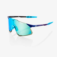 Gafas 100% Hypercraft Mate Metallic Into The Fade Lente Azul Topaz Espejo