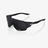 Gafas 100% Norvik Mate Negra Lente Gris Peakpolar