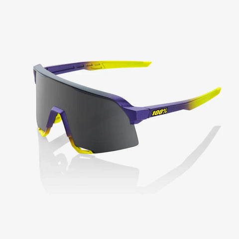 Gafas 100% S3 Mate Metallic Digital Brights Lente Humo