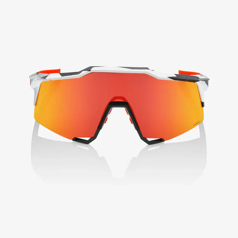 Gafas 100% Speedcraft Soft Tact Gris Camo Lente Hiper Rojo Espejo