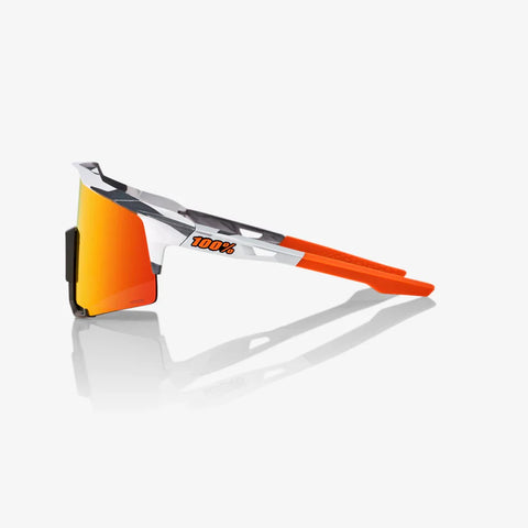 Gafas 100% Speedcraft Soft Tact Gris Camo Lente Hiper Rojo Espejo