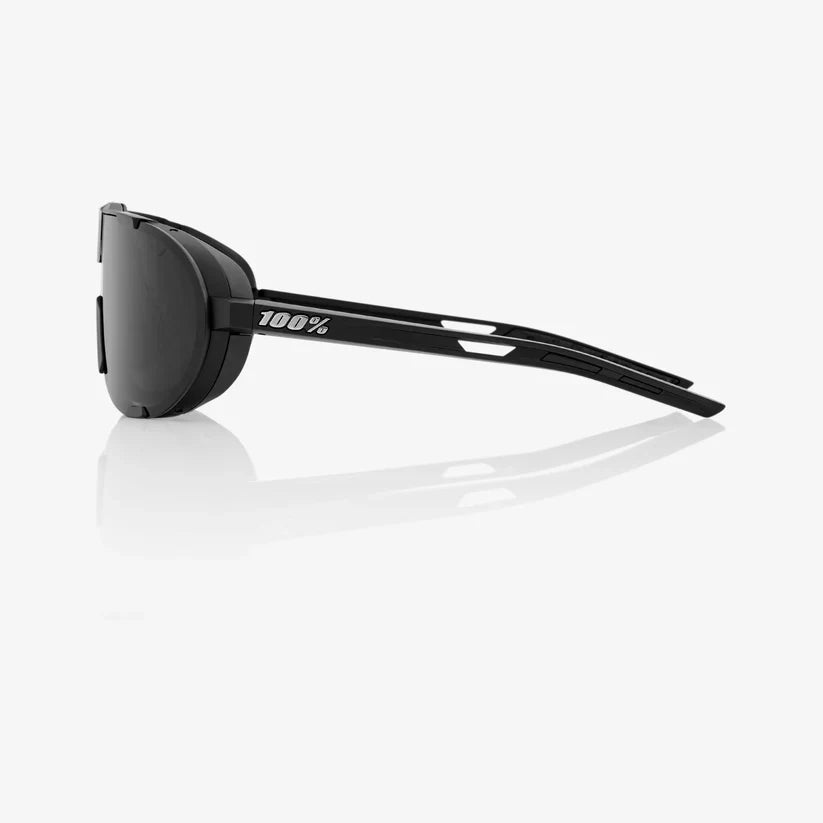 Gafas 100% Westcraft Negra Mate Lente Humo