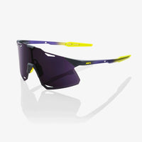 Gafas 100% Hypercraft Metallic Digital Brights Lente Purpura Oscuro