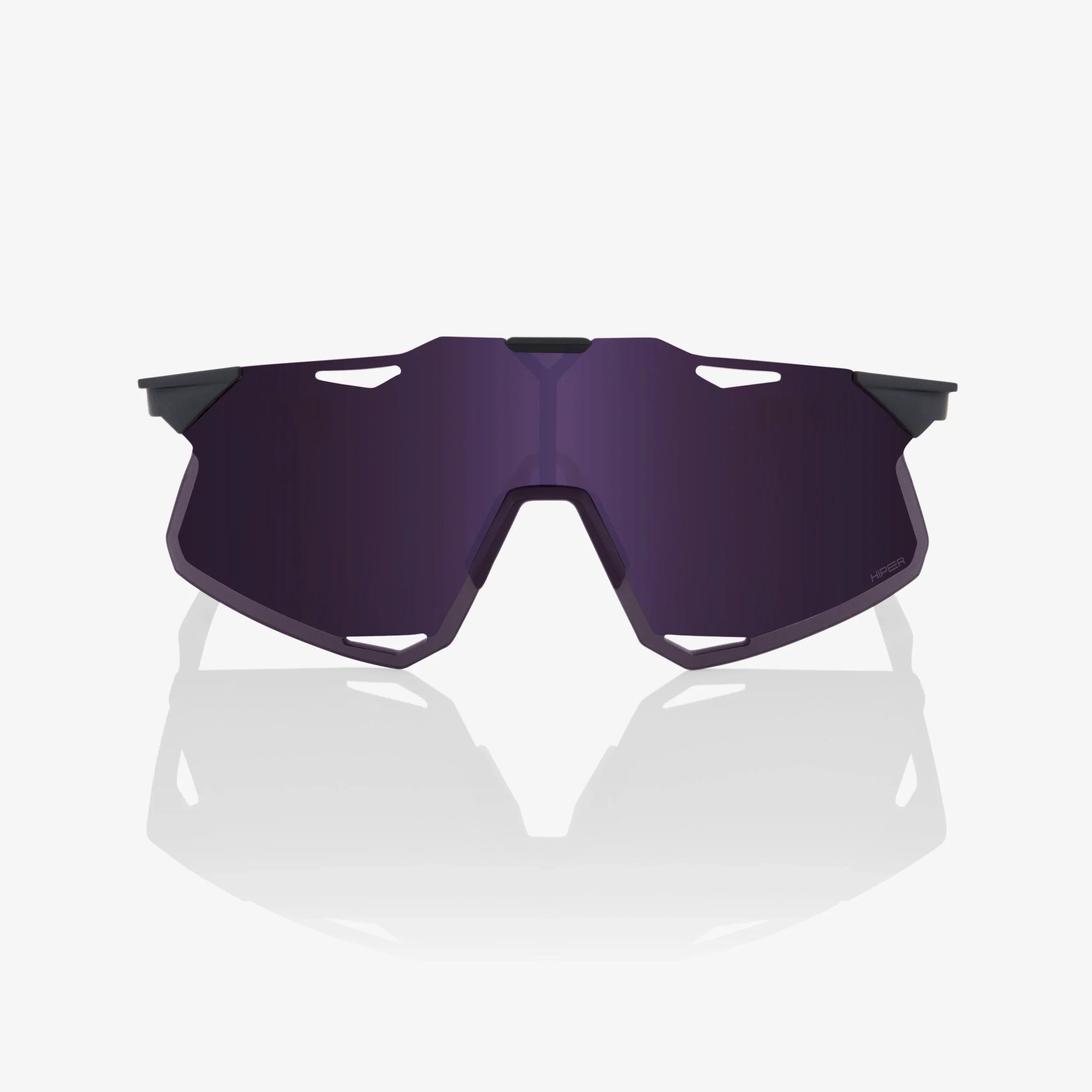 Gafas 100% Hypercraft Metallic Digital Brights Lente Purpura Oscuro