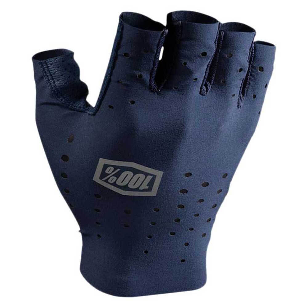 Guantes 100%  Sling Dedo Corto Navy