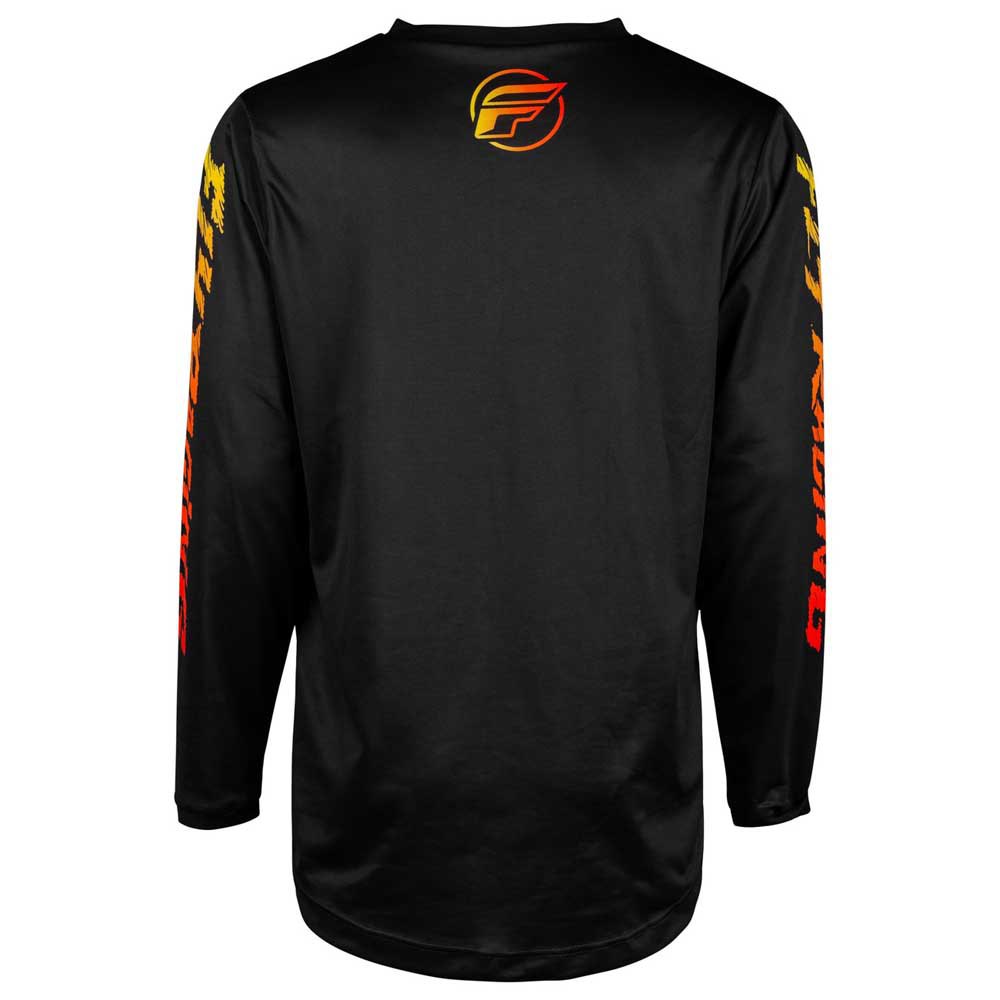 Jersey Fly F-16 Negro/Amarillo/Naranja Niño