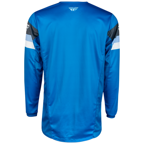 Jersey Fly Kinetic Prix Azul/Charcoal/Blanco