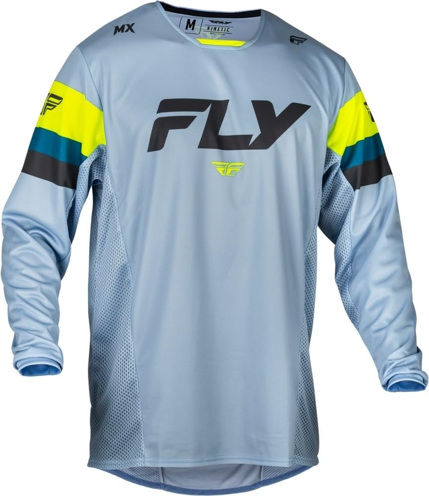 Jersey Fly Kinetic Prix Gris/Charcoal/Hi Vis