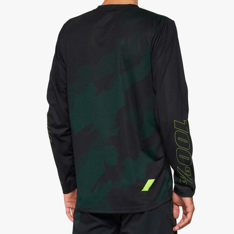 Jersey 100% Airmatic LS LE Negro/Camo