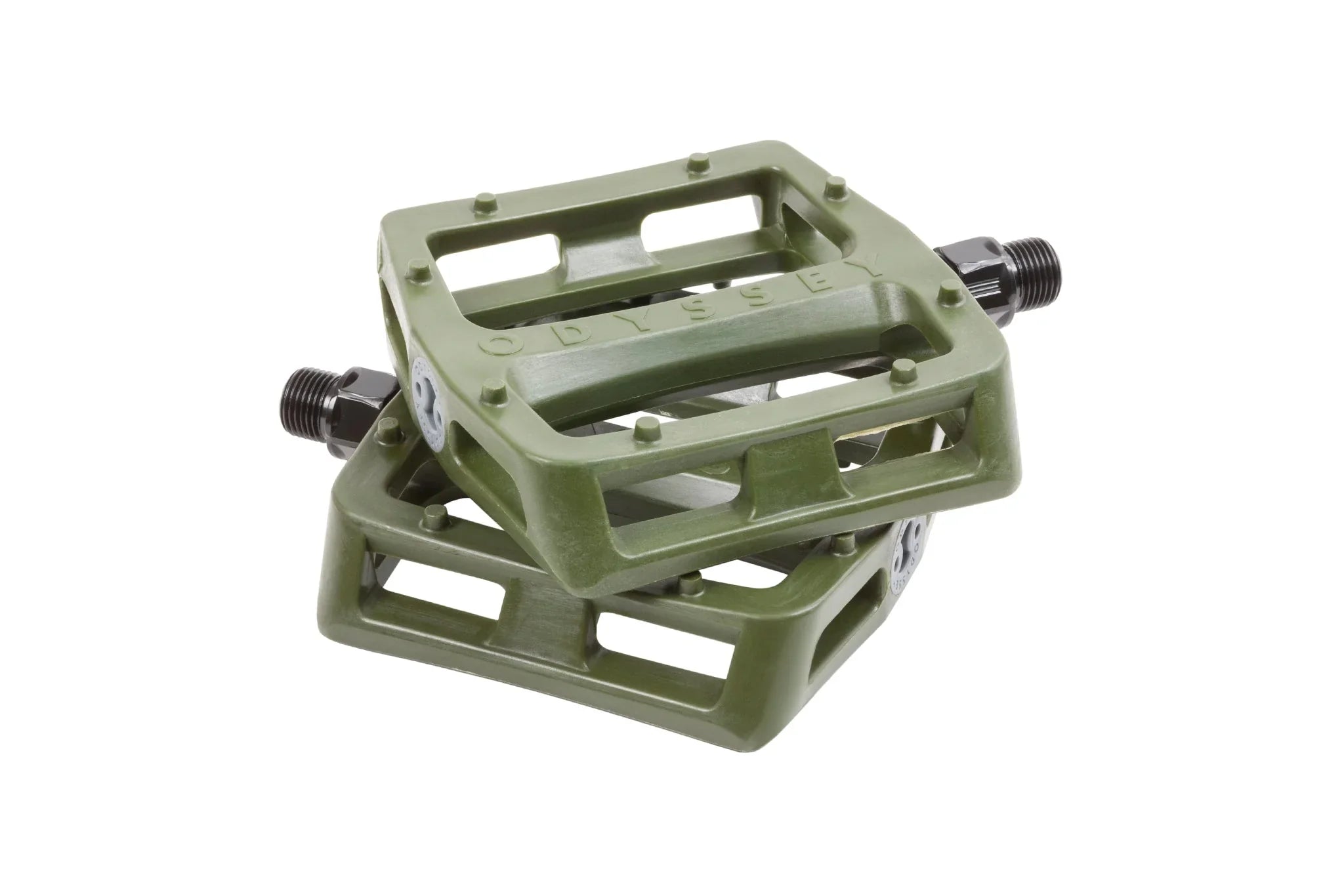 Pedales Odyssey Grandstand v2 Verde  Army 9/16"