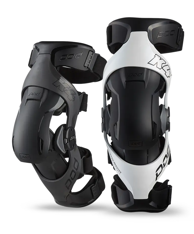 Brace Rodilla POD K4 V2 Blanco / Negro