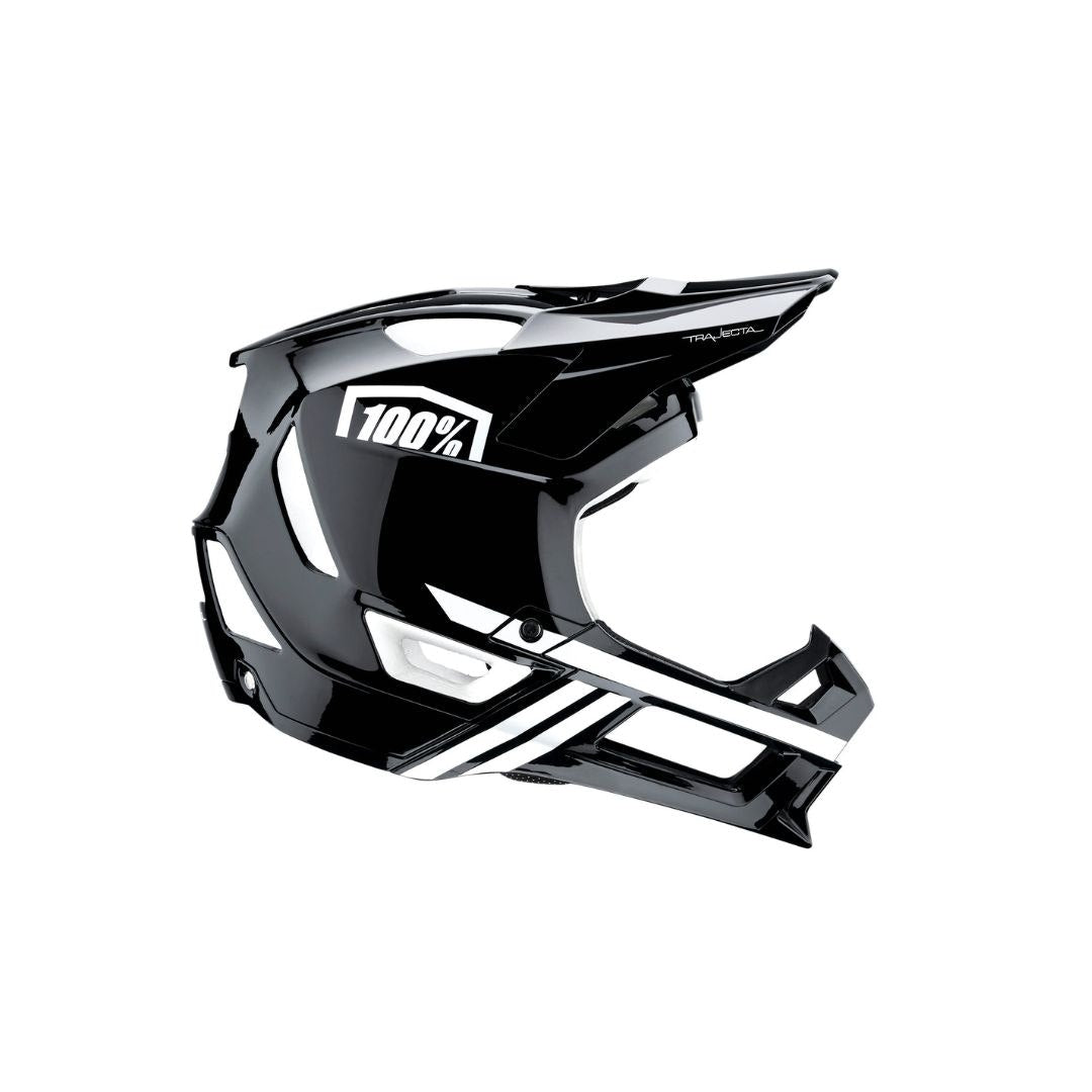 Casco 100% Trajecta W Fidlock Negro/Blanco