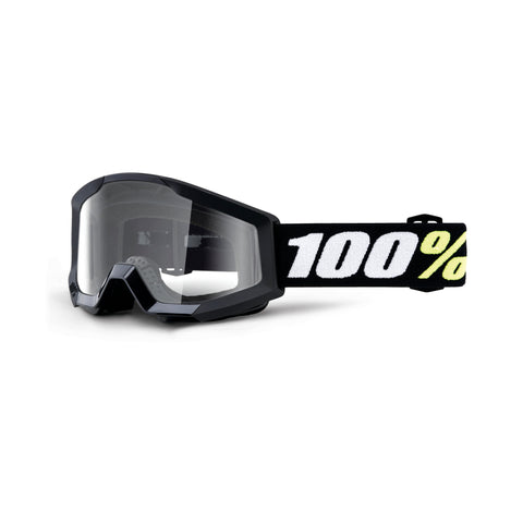 Goggle 100% Strata 2 Mini Negro Lente Clear