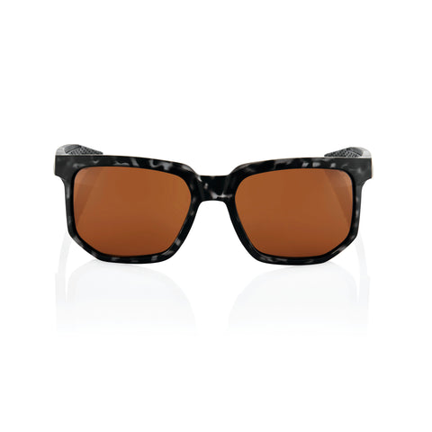 Gafas 100% Centric Havana Negro Mate Lente Bronce
