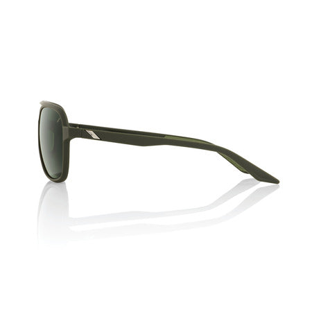 Gafas 100% Kasia Soft Tact Verde Militar Lente Gris/Verde