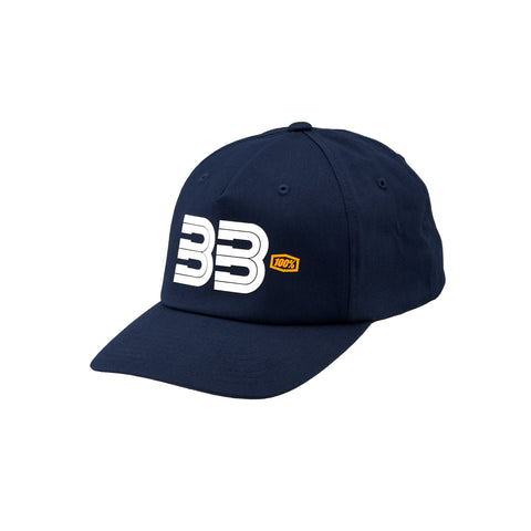 Gorra 100% BB33 X-Fit Navy