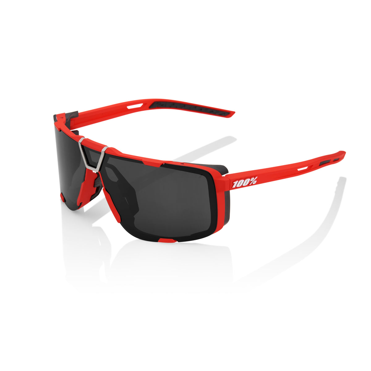 Gafas 100% Eastcraft Soft Tact Rojo Lente Negro Espejo