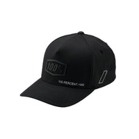 Gorra 100% Shadow Flexfit Negra