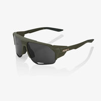 Gafas 100% Norvik Soft Tact Verde Army Lente Humo