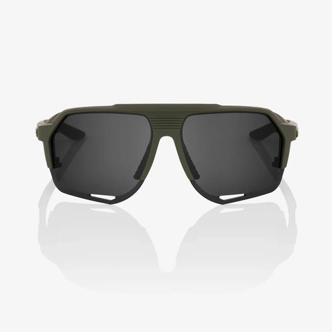 Gafas 100% Norvik Soft Tact Verde Army Lente Humo