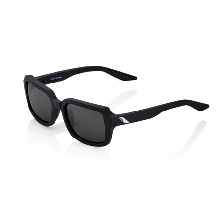 Gafas 100% Rideley Soft Tact Negro Lente Gris/Verde