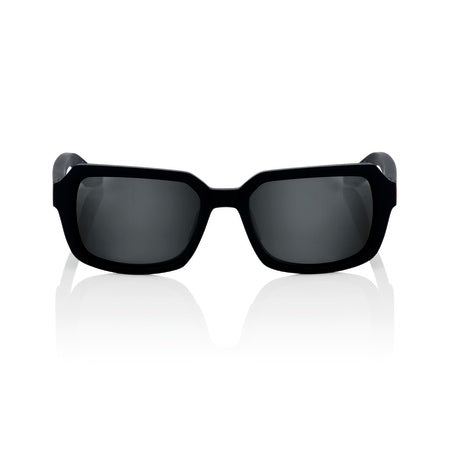 Gafas 100% Rideley Soft Tact Negro Lente Gris/Verde