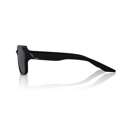 Gafas 100% Rideley Soft Tact Negro Lente Gris/Verde