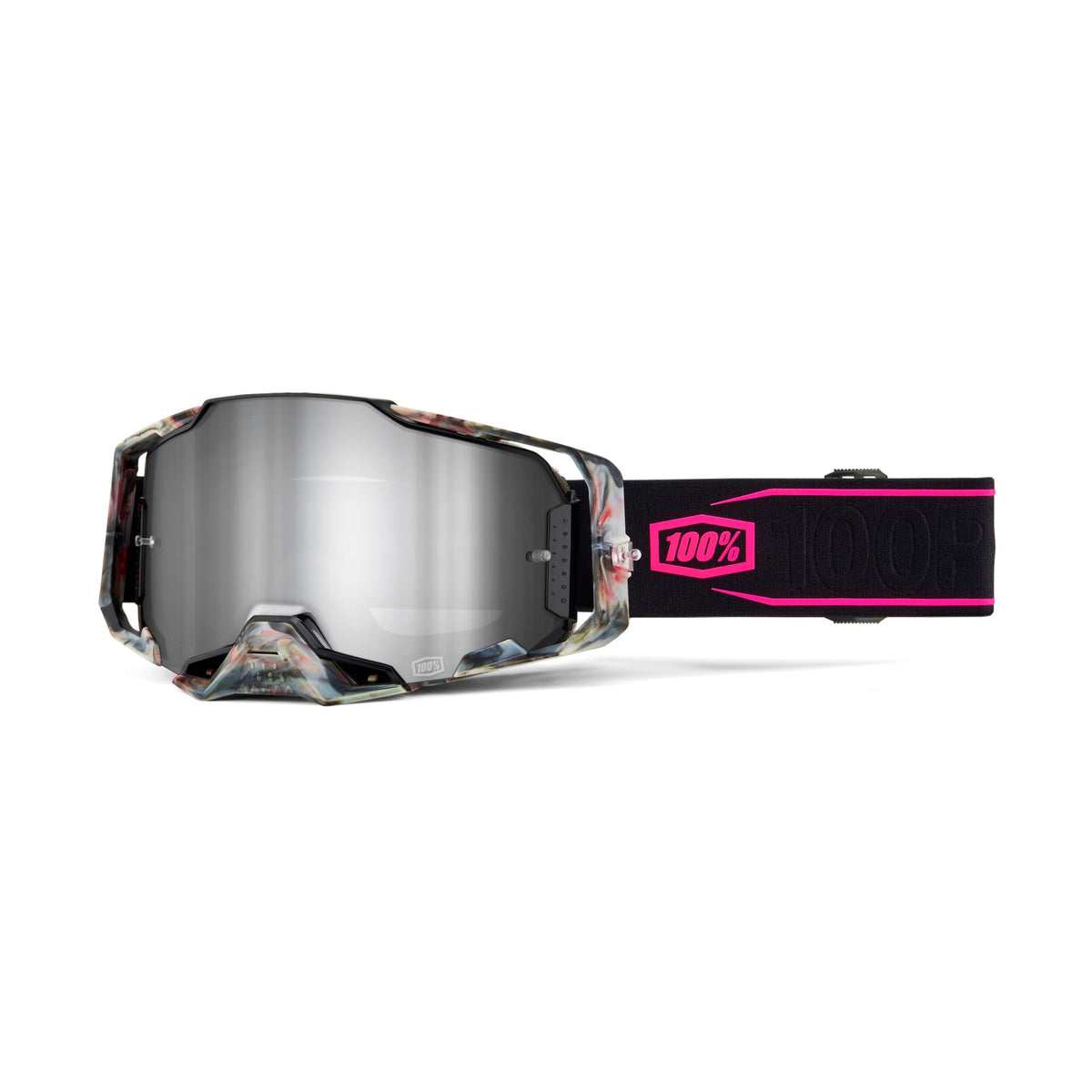 Goggle 100% Armega Sarcelle  Lente Silver Espejo