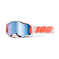 Goggle 100% Armega Tubular Lente Azul Espejo