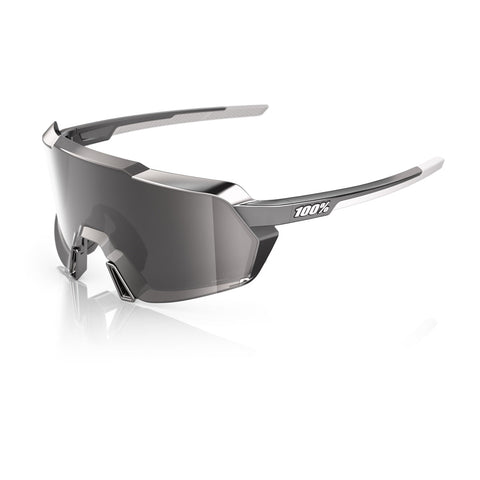 Gafas 100% Korbin Negro Chrome Lente Hiper Silver Espejo