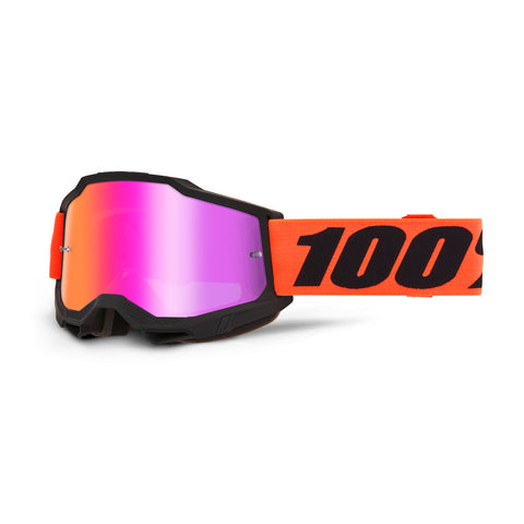 Goggle 100% Accuri 2 Ferran Lente Rojo Oscurso Espejo