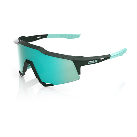 Gafas 100% Speedcraft Soft Tact Juniper Lente Hiper Menta Espejo
